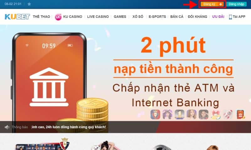 Trang chủ Kubet chính thức