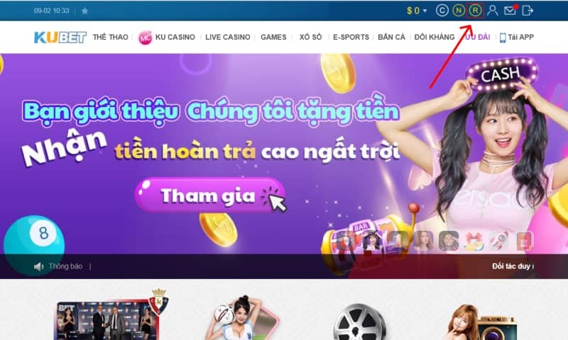 Click vào biểu tượng R để tiếp tục