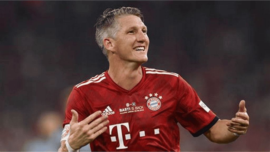 Tiền vệ Bayern Munich Bastian Schweinsteiger