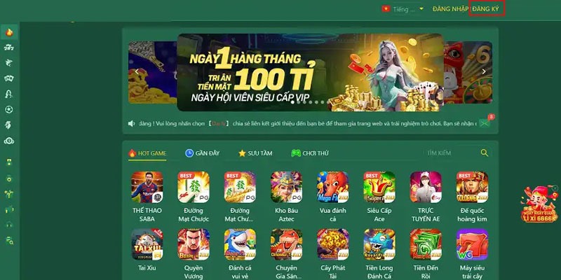 Trở thành hội viên để thưởng thức kho game đặc biệt